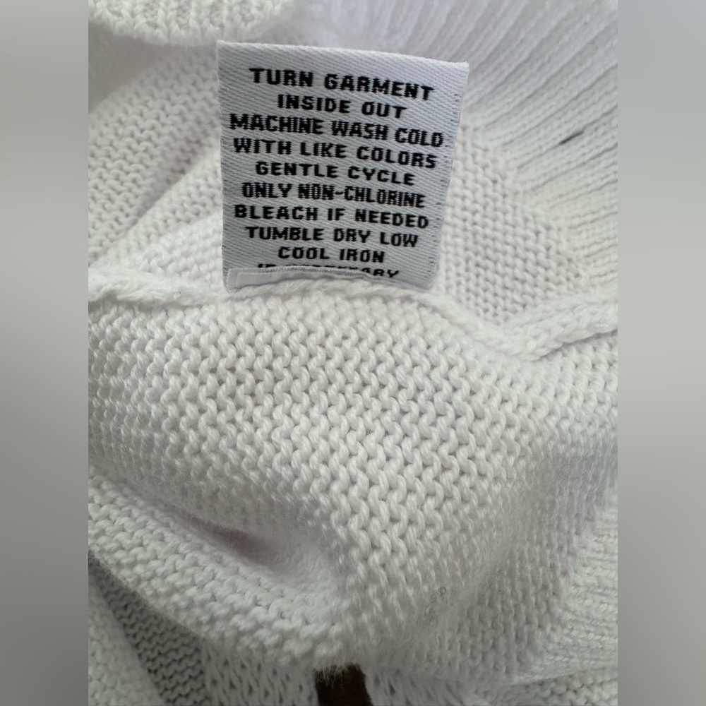 525 America white Knit Tank Top | New with Tags - Picture 9 of 10